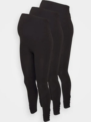 Spodnie legginsy Even&Odd Maternity By Zalando czarny