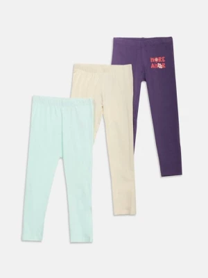 Spodnie legginsy Friboo By Zalando beżowy