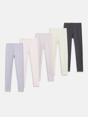 Spodnie legginsy Friboo By Zalando mleczny