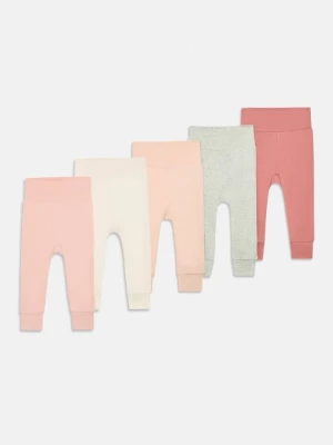 Spodnie legginsy Friboo By Zalando jasnoróżowy