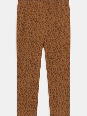 Spodnie legginsy GAP brązowy