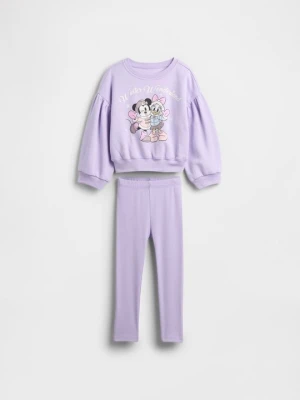 Spodnie legginsy GAP liliowy