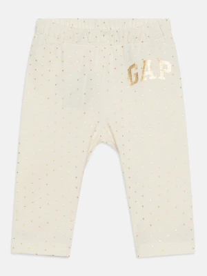 Spodnie legginsy GAP mleczny