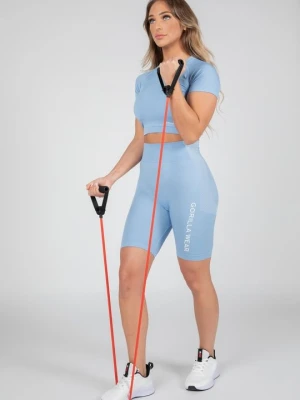 Spodnie legginsy Gorilla Wear jasnoniebieski