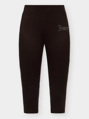 Spodnie legginsy Juicy Couture brązowy