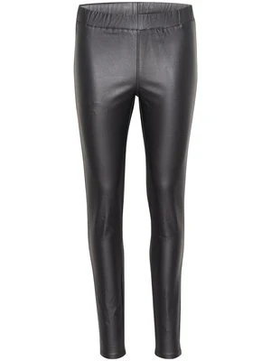Spodnie legginsy Kaffe czarny