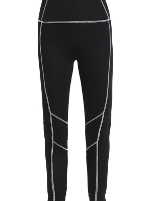 Spodnie legginsy KARL LAGERFELD czarny