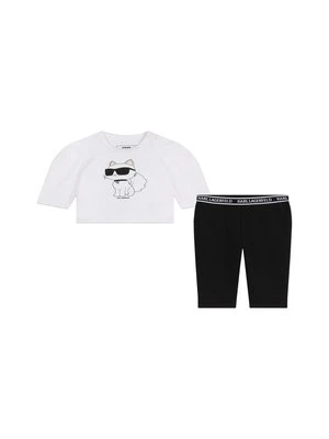Spodnie legginsy KARL LAGERFELD KIDS