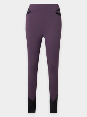 Spodnie legginsy La Munt ciemnofioletowy