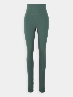 Spodnie legginsy Lacoste zielony