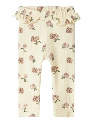 Spodnie legginsy Lil' Atelier beżowy