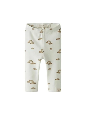 Spodnie legginsy Lil' Atelier mleczny