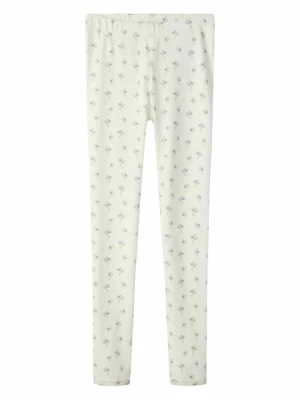 Spodnie legginsy Lil' Atelier mleczny