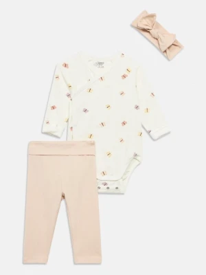 Spodnie legginsy Lindex jasnoróżowy