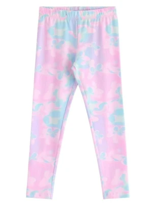 Spodnie legginsy Lindex jasnoróżowy