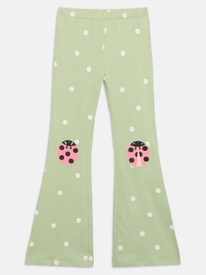 Spodnie legginsy Lindex jasnozielony