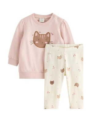 Spodnie legginsy Lindex różowy