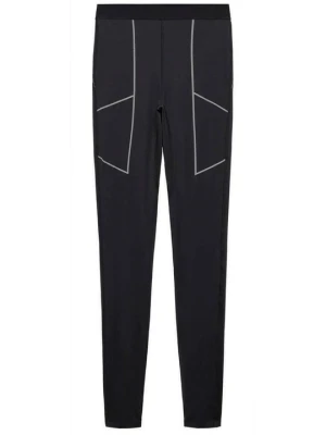 Spodnie legginsy Mango czarny