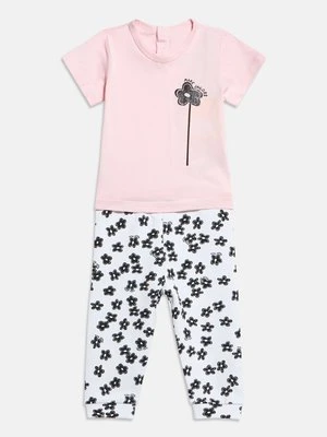 Spodnie legginsy MARC JACOBS KIDS jasnoróżowy