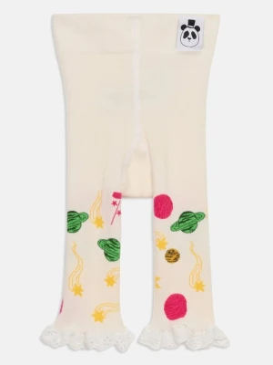 Spodnie legginsy Mini Rodini mleczny
