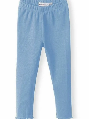 Spodnie legginsy MINOTI niebieski melanż