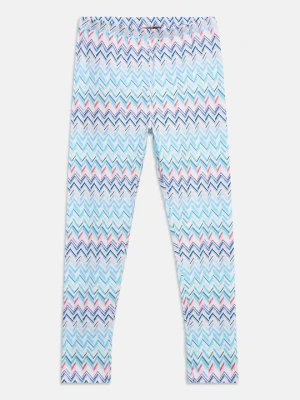 Spodnie legginsy Missoni jasnoniebieski