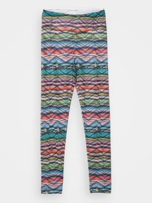 Spodnie legginsy Missoni niebieski