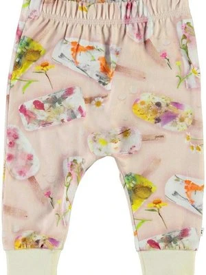 Spodnie legginsy Molo różowy