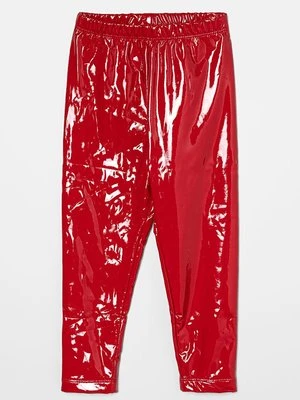 Spodnie legginsy Monnalisa czerwony