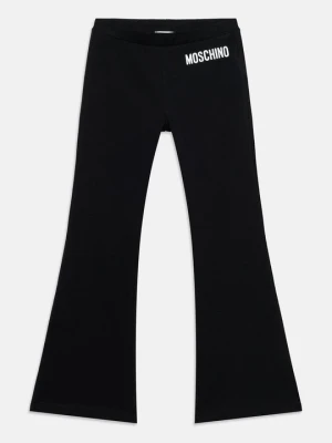 Spodnie legginsy MOSCHINO czarny