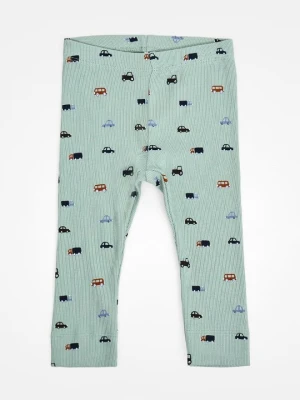 Spodnie legginsy NAME IT zielony