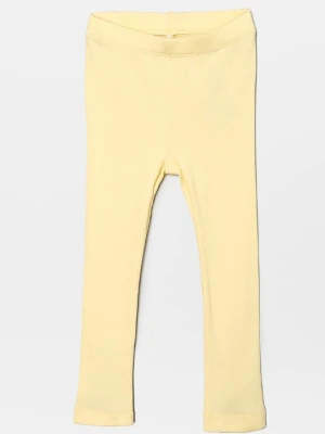 Spodnie legginsy NAME IT żółty