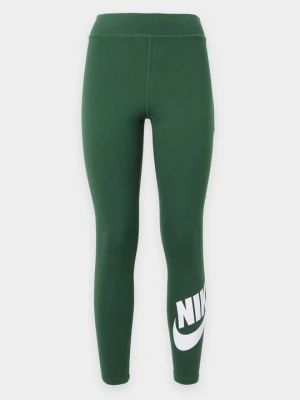 Spodnie legginsy Nike ciemnozielony
