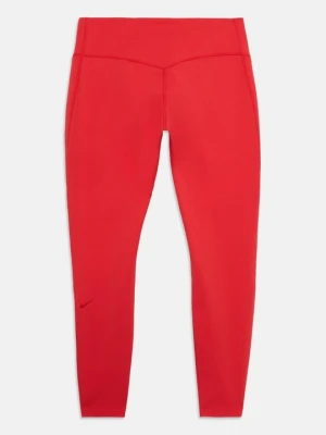 Spodnie legginsy Nike czerwony