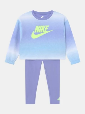Spodnie legginsy Nike fioletowy