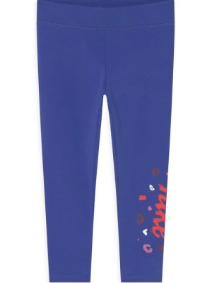 Spodnie legginsy Nike niebieski