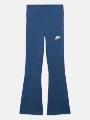 Spodnie legginsy Nike niebieski