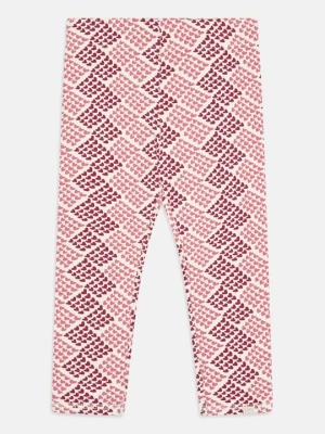 Spodnie legginsy ONLY MINI bordowy