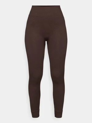 Spodnie legginsy Only Play ciemnobrązowy