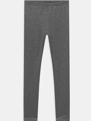 Spodnie legginsy Pieces srebrny