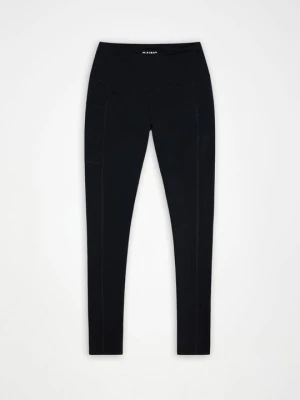 Spodnie legginsy Rains czarny