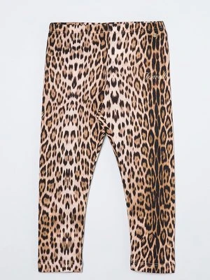 Spodnie legginsy Roberto Cavalli Junior
