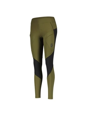 Spodnie legginsy SCOTT Sports zielony