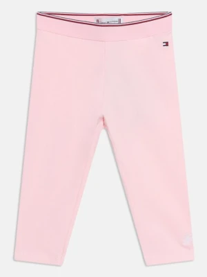 Spodnie legginsy Tommy Hilfiger różowy