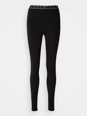 Spodnie legginsy Tommy Jeans czarny