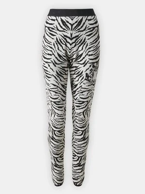 Spodnie legginsy TWINSET czarny