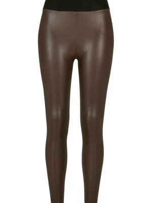 Spodnie legginsy Urban Classics brązowy