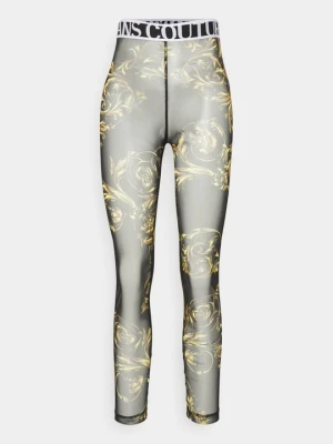 Spodnie legginsy Versace Jeans Couture czarny