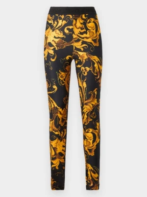Spodnie legginsy Versace Jeans Couture czarny