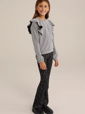 Spodnie legginsy WE Fashion czarny